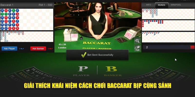 Giải thích khái niệm cách chơi baccarat bịp cùng sảnh